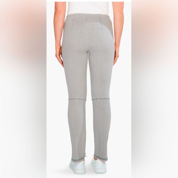 Nic+Zoe New gray slim fitting denim jeans ankle length pullon NWT stretch sz 4 - Picture 3 of 12